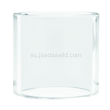 WP17 4P18GSLD Pyrex Clear Longitud de la boquilla 47 mm Dia.28.5mm